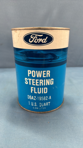 Ford Power Steering Fluid One US Quart Tin