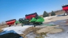 John Deere 625F Flex Head and Cart - 2