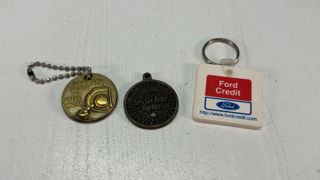 (3) Key Rings