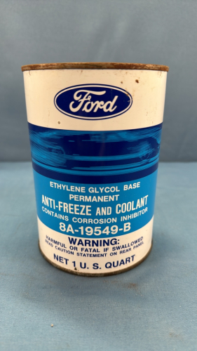 Ford Anti-Freeze One US Quart Tin