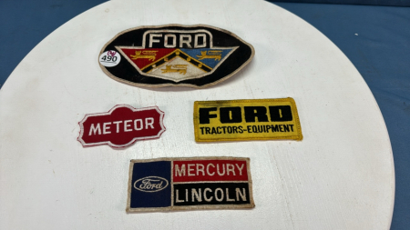 (4) Ford Coat Patches