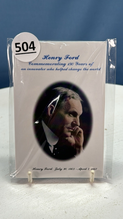 Henry Ford 150 Years Commerative Picture