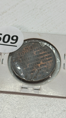 Copper Medallion used in the 1937 Ford V8