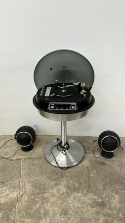 Electraholme 711 Domed Record Player & 2 Speakers