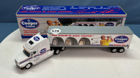 Cooper Tire Freightliner Semi 1/64 Speccast