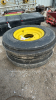 Pair of Agri-Master 7.50-16 Tires on 8 Bolt Rims