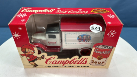 Campbell Soup 1931 Hawkeye Delivery Truck 1/34Ertl