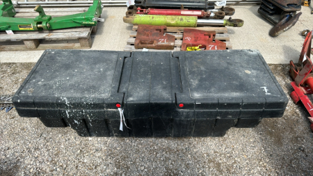 Poly Cross Box Tool Box -No Keys