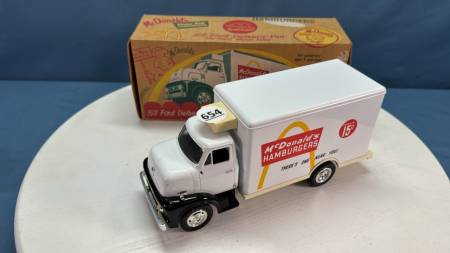 McDonalds 1953 Ford Delivery Van Ertl