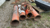 Quantity of Forage Blower Pipes and Clamps - 3