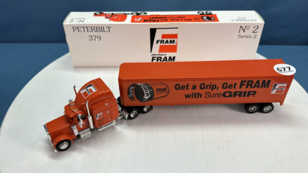 Fram Peterbilt 379 Semi 1/64 Liberty