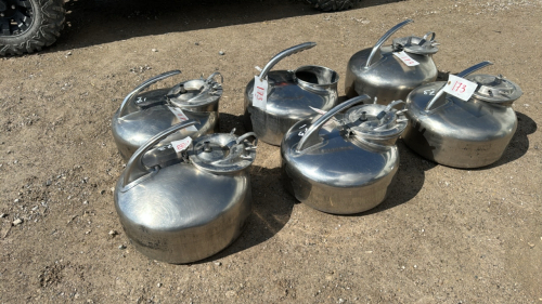 6 Surge Incomplete Milker Pails