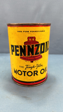 Pennzoil Motor Oil One US Quart Tin