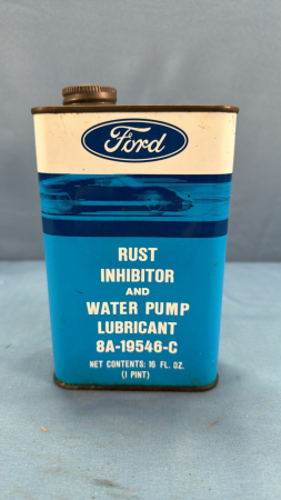 Ford Rust Inhibator & Water Pump Lubricant Tin