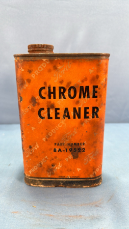 Ford Chrome Cleaner Tin