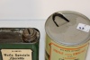 2 Beatty Oil Tins, Tallest is 7" - 4