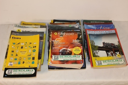 Quantity Of Old Phone Books