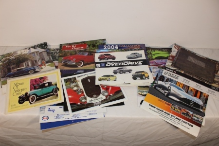 Quantity of Car and Truck Calendars