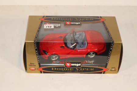 Burago 1992 Dodge Viper, 1/24