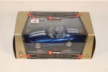 Burago 1993 Dodge Viper, 1/24