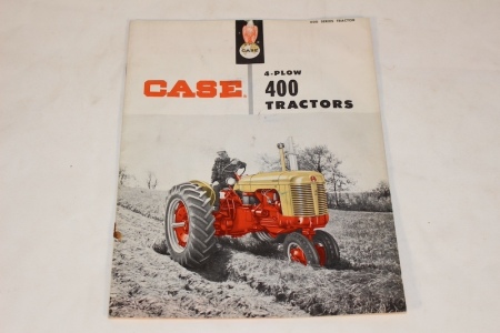 Case 400 Series Tractor Brochure, 23 Pages