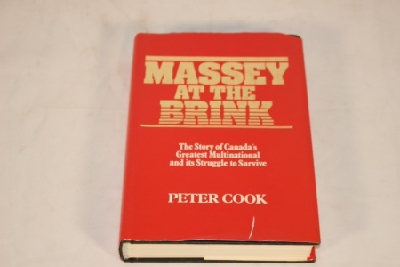 "Massey at The Brink" Hard Cover Book, Peter Cook