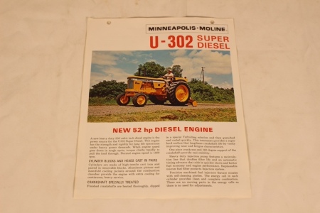 MM U-302 Super Diesel Brochure