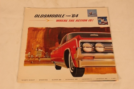 1964 Oldsmobile Brochure, (2 X 3ft. Poster)