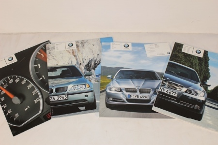 BMW Car Brochures (x4)