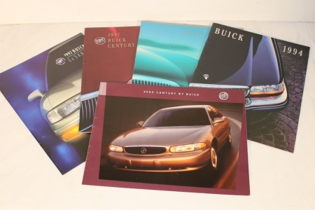 Buick Car Brochures (x5)