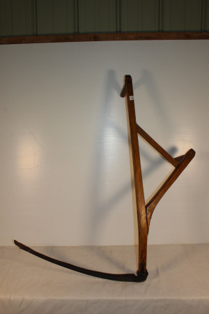 Unique Wooden Handled Scythe