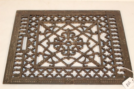 Cast Iron Floor Grate 13 X 17"