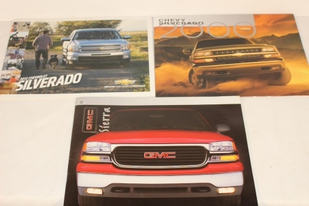 GMC and Chevy Brochures (x3)