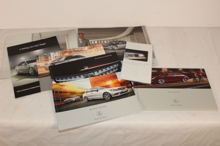 Mercedes Brochures, 8 Pieces