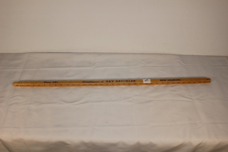 Ray Baechler New Hamburg Yard Stick