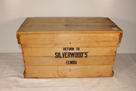 Silverwood's Wooden Crate, 12 X 26 X 14" Tall