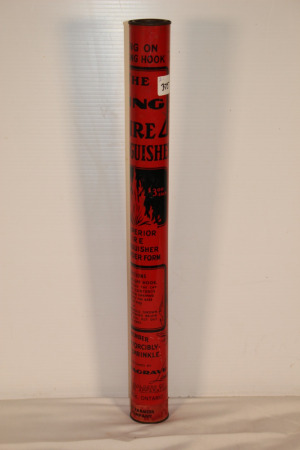 King Powder Fire Extinguisher, 22" Tall