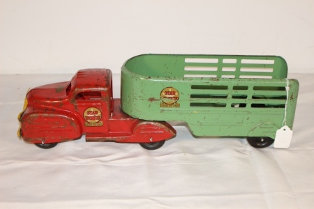 Lincoln Star Weekly Tin Truck and Trailer