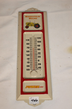 MM Tin Thermometer, 12"