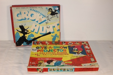 Vintage Games, Crow Hunt and Show Projector