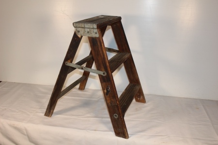 Vintage Wooden Step Ladder