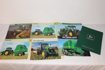 JD Brochures (Tractors, Balers and Harvesters)