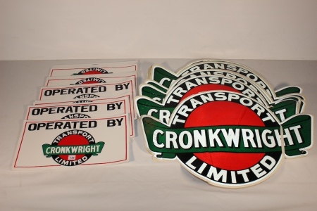 Cronkwright Decals Largest are 28" Wide