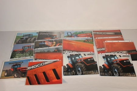 Selection of 16 Agco Allis Tractor Brochures