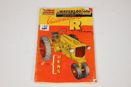 MM "R" Tractor Brochure (Fold Out)