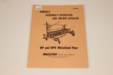 MM Operators Catalogue WP and WPH Plows