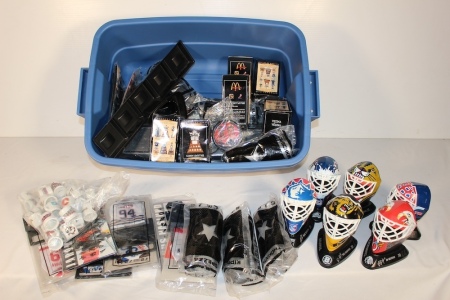 Large Assortment of Hockey Collectables