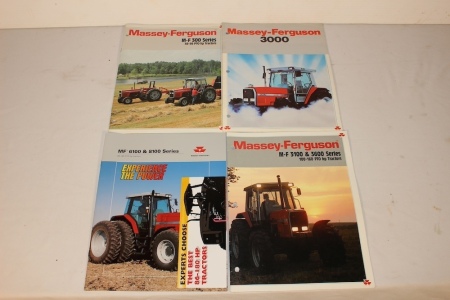 6 MF Tractor Brochures