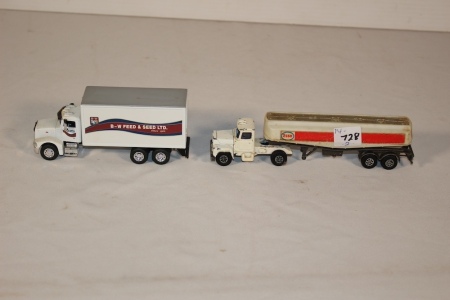 B-W Feed Truck, Esso Semi, Truck is 1/64