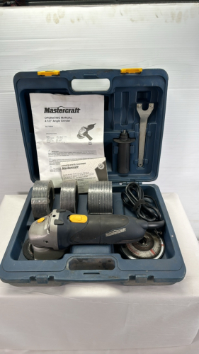 Mastercraft 4 1/2" Angle Grinder